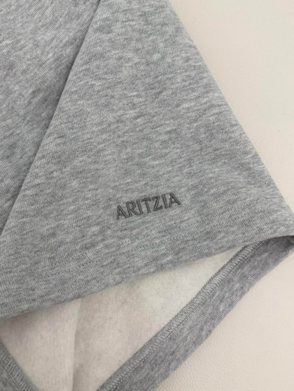 Aritzia Cozy Sweatfleece Perfect Hi-Rise Mini Short - Picture 2 of 4